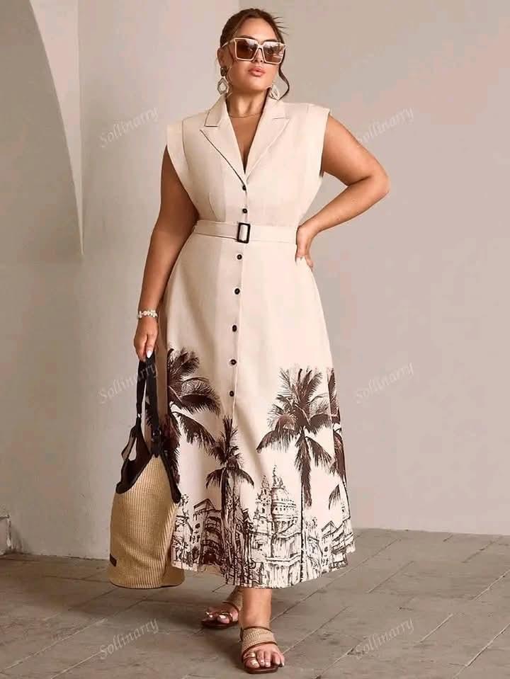 Robe pour grande dame