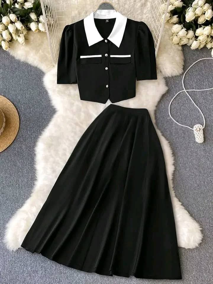 Ensemble jupe pour dame