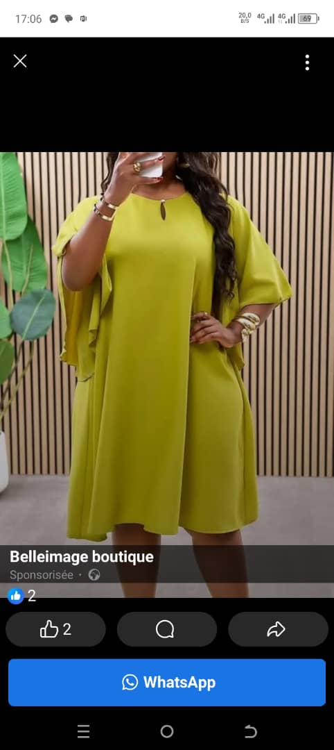 Robe pour grand dame