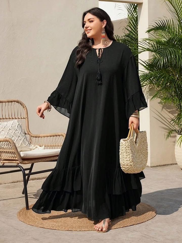 Magnifique robe pour grand dame