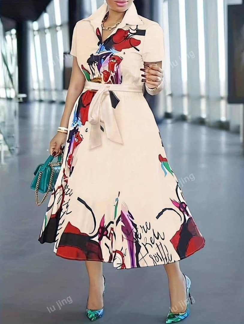 Robe pour grande dame