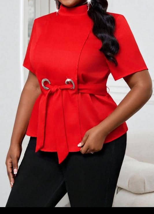 Blouse pour grande dame