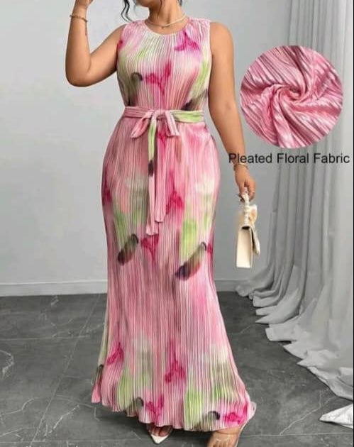 Magnifique robe pour grand dame