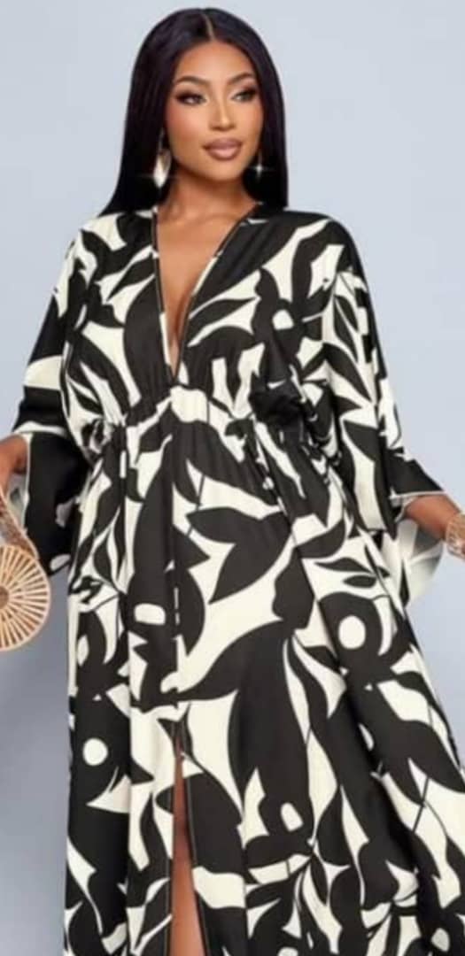 Jolie robe pour grande dame