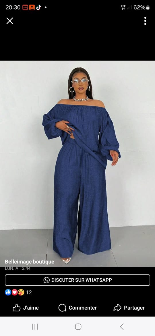 Ensemble pour grand dame