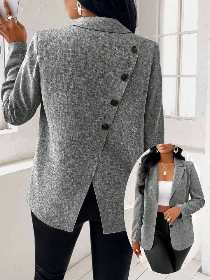 Blazer pour dame couleur grise