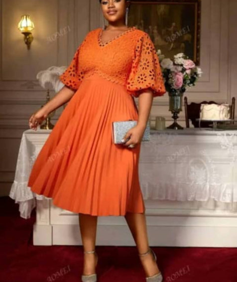 Robe pour grande dame