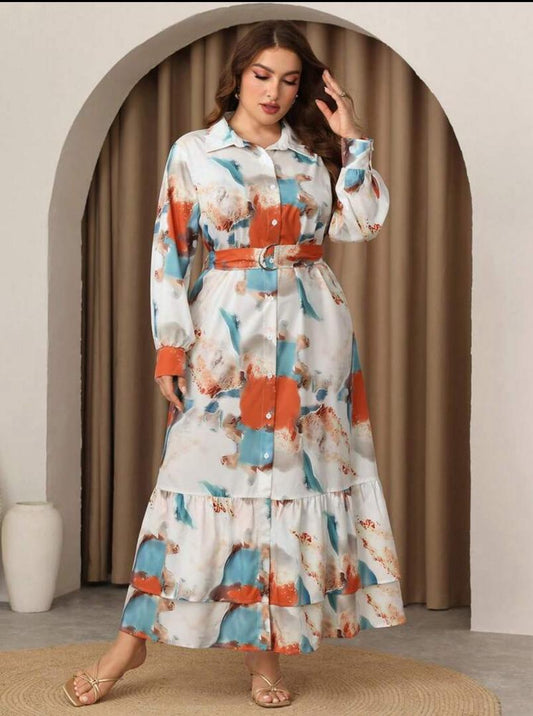 Robe pour grande dame