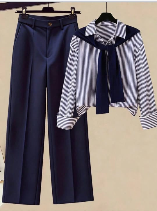 Ensemble chemise deux piece chic