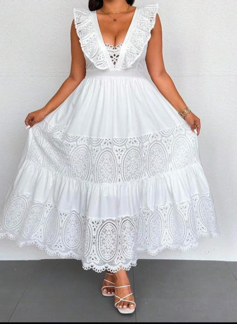 Jolie robe pour grand dame