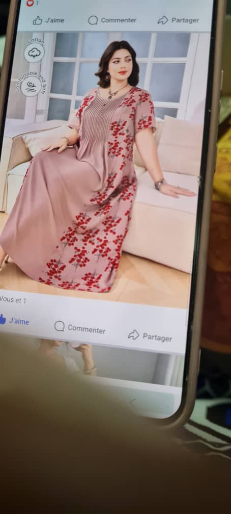 Longue roobe pour grande Femme