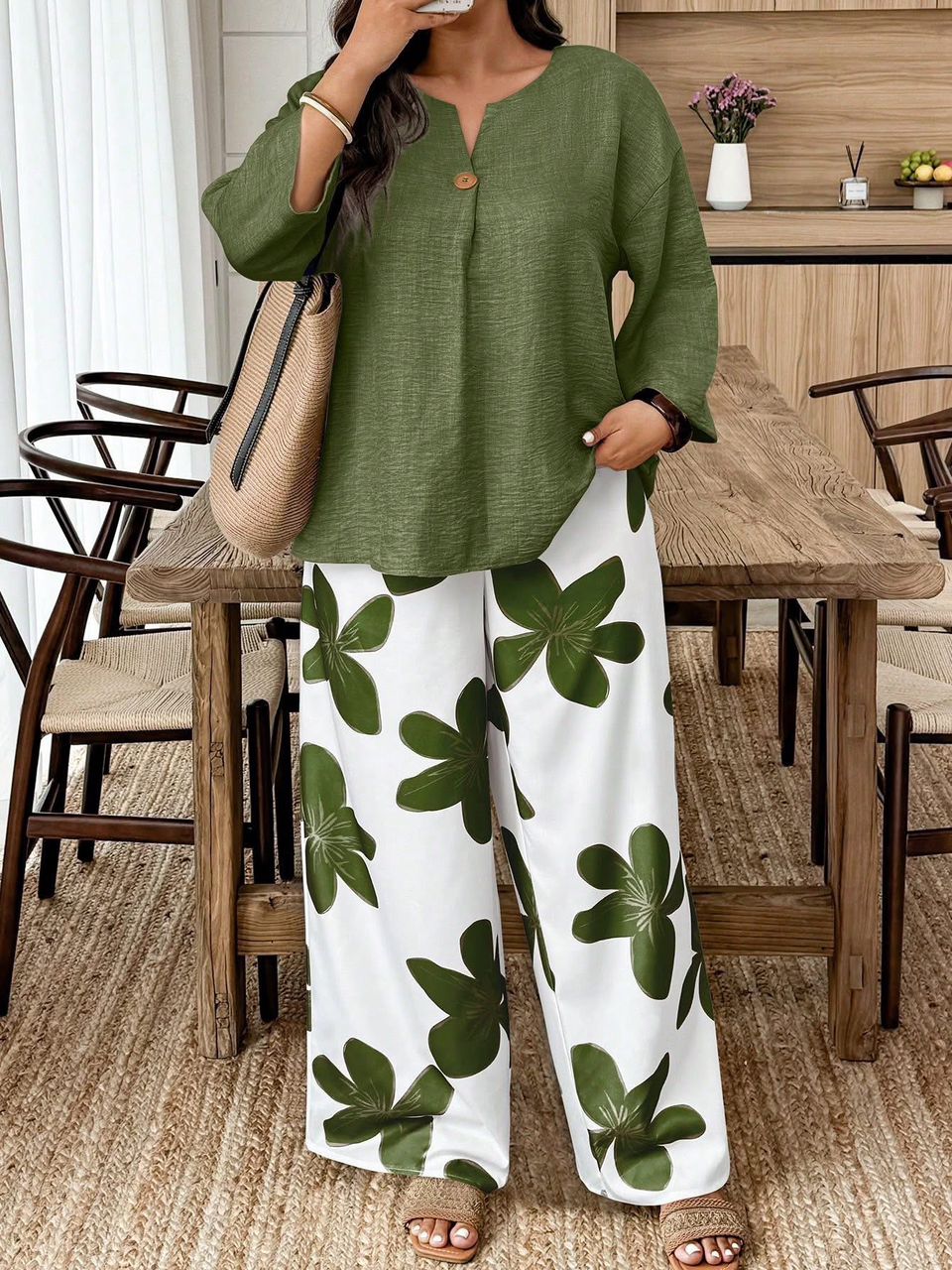 Ensemble chic deux piece lkm