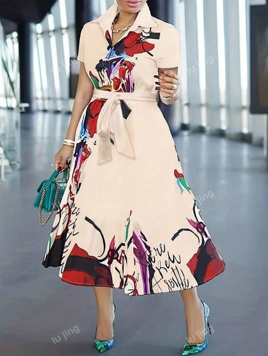 Robe pour grande dame