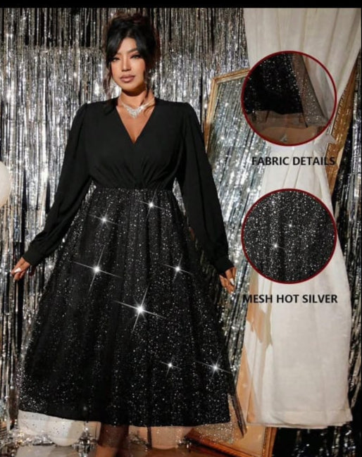 Celure Robe logue à manches longue