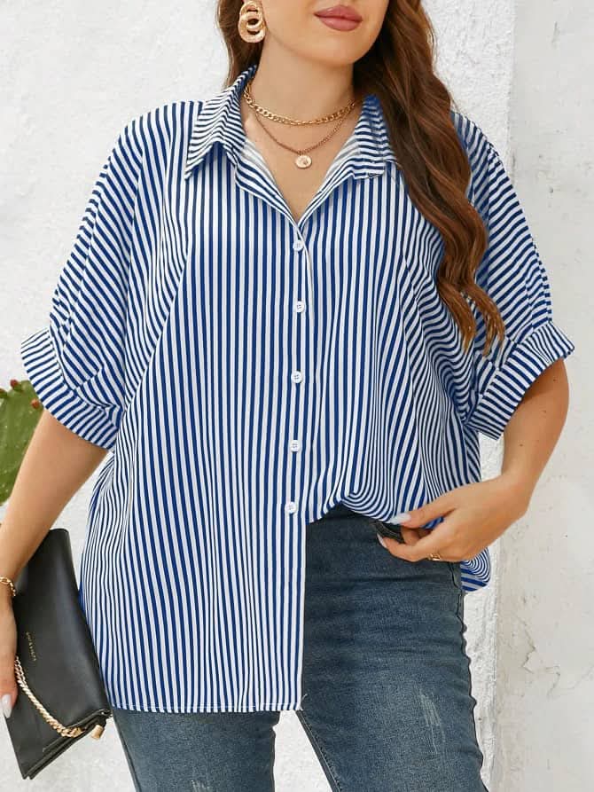 Chemisier big size femmes