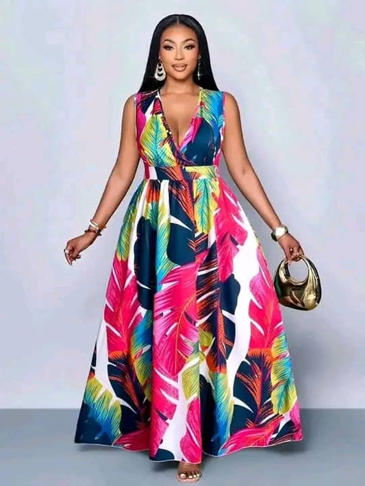 Jolie robe pour grand dame