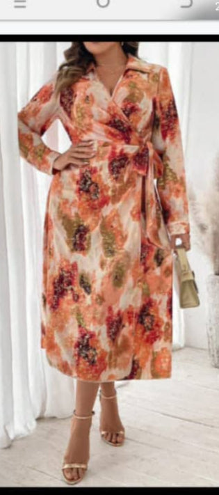 Robe pour grande dame