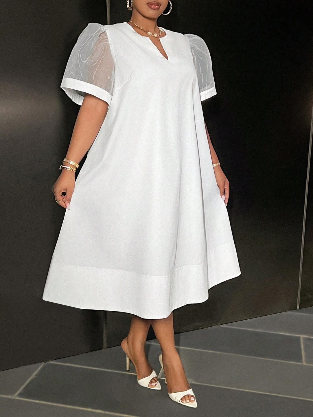 Robe pour grande dame