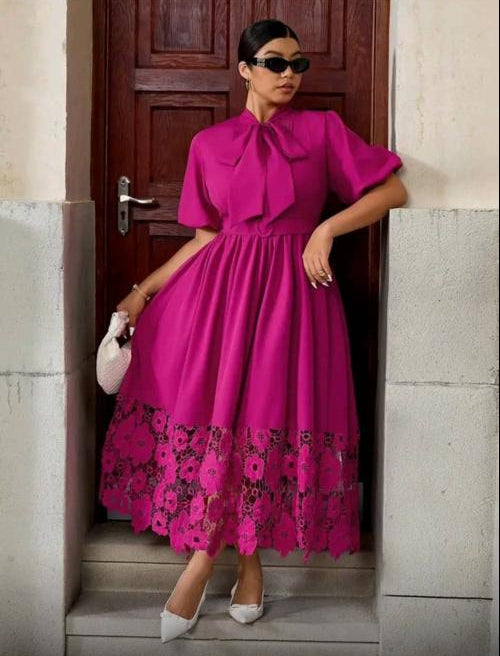 Robe pour grande dame