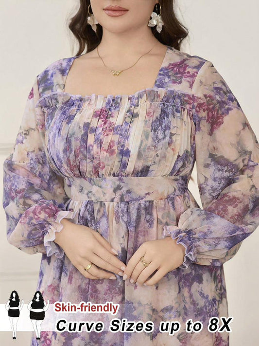 Robe Ample pour Grande Dame