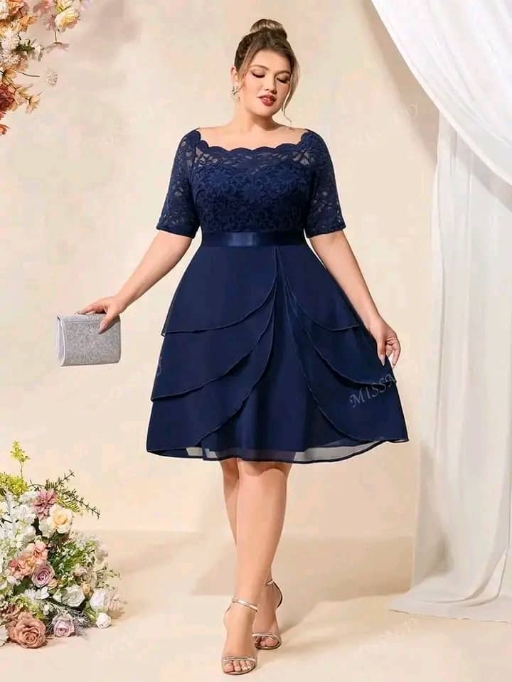 Jolie robe pour grand dame