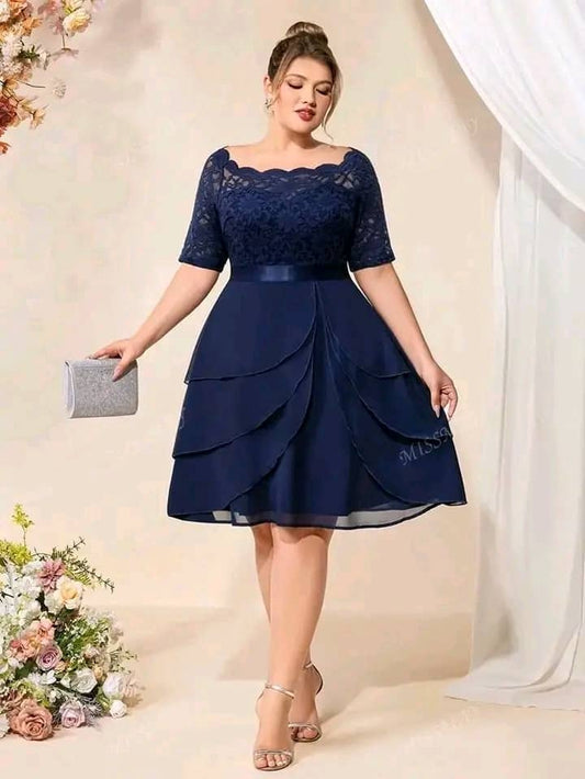 Jolie robe pour grand dame