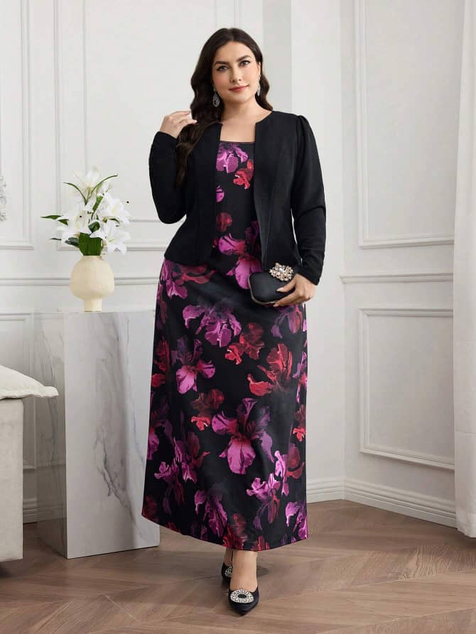 Ensemble robes veste d