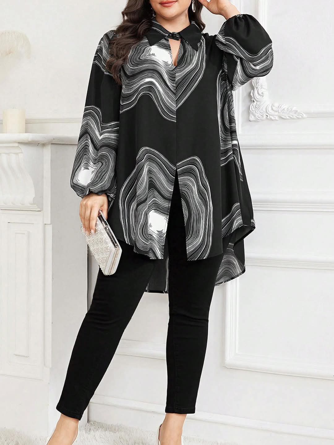 Chemisier big size femmes